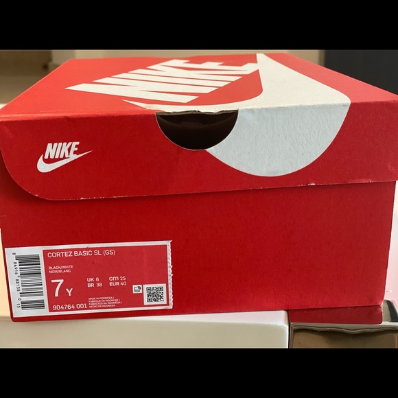 Nike Classic Cortez Black White - Picture 5 of 5